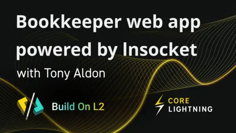 Simple CLN bookkeeper web app powered by lnsocket & Golang - part 1